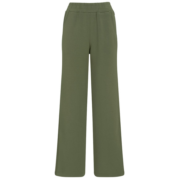 Joggingbroek voor dames van modal-mix olijf