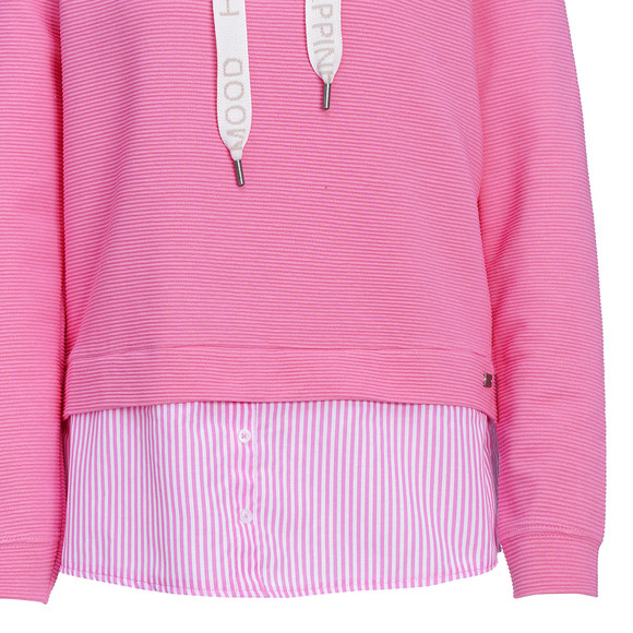 Damen Sweatshirt im Lagen-Look