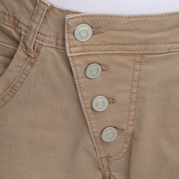 Damen Boyfriend-Jeans mit Used-Waschung