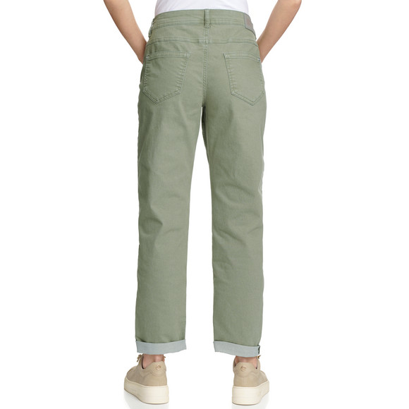 Damen Boyfriend-Jeans mit Used-Waschung