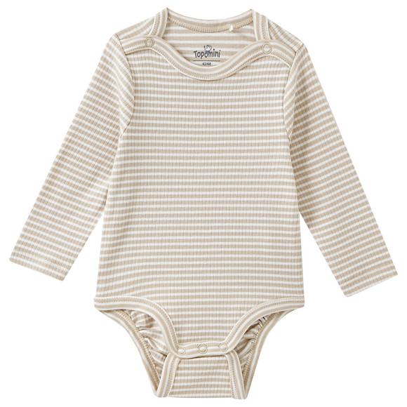 2 Baby Langarmbodys im Doppelpack
