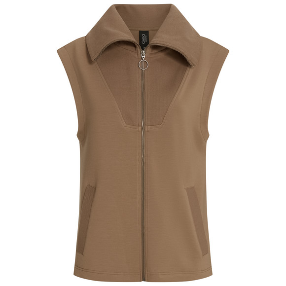 Damen Weste mit Troyerkragen