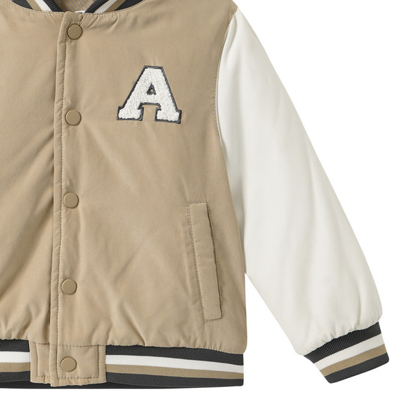 Baby College-Jacke mit Applikation