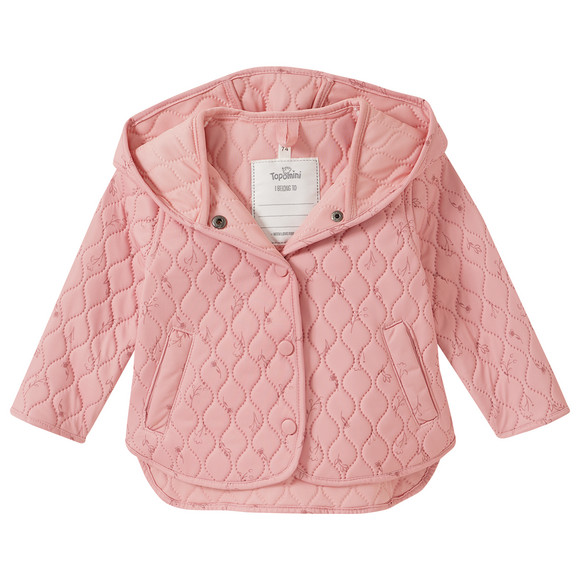 Baby Jacke mit Wellensteppung