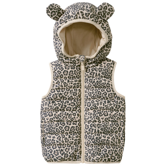 Baby Weste mit Leo-Muster