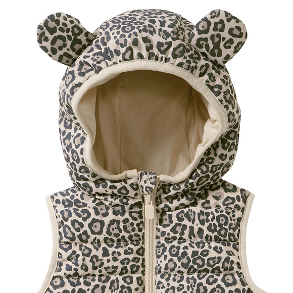 Baby Weste mit Leo-Muster