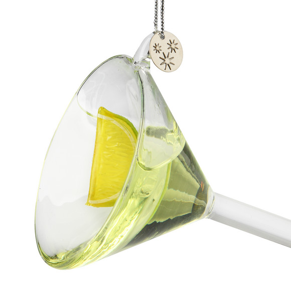 Boomdecoraties aperitiefglas