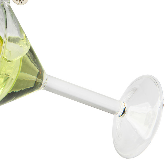 Boomdecoraties aperitiefglas