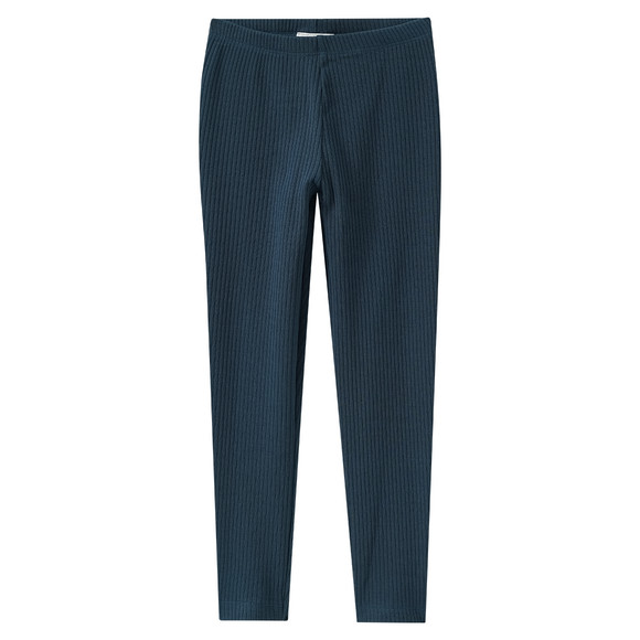 3 Kinder Leggings mit Rippstruktur