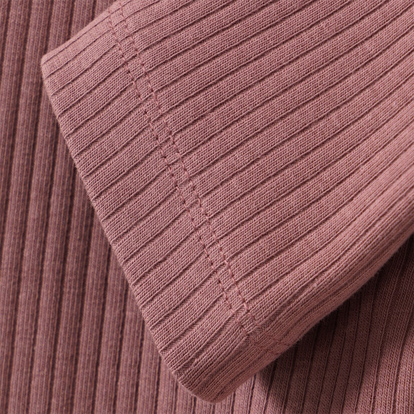 3 Mädchen Leggings mit Rippstruktur