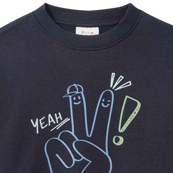 Jungen Sweatshirt mit Print