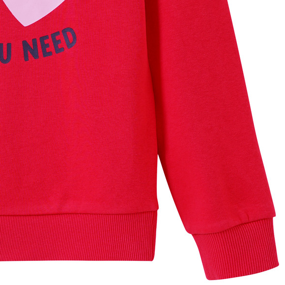 Mädchen Sweatshirt mit Print