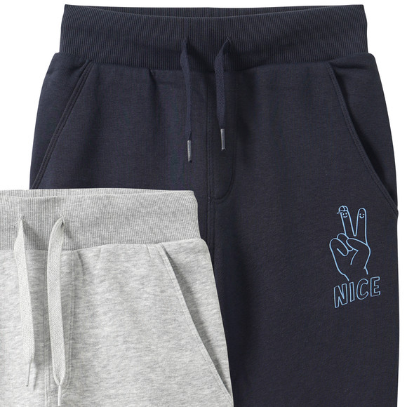 2 Jungen Jogginghosen mit Tunnelzug