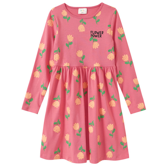 2 meisjesjurken met prints