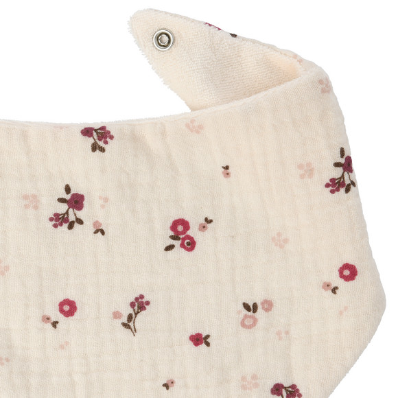 Baby mousseline bandana met badstof binnenin