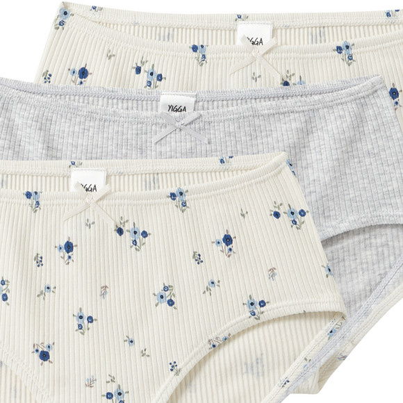 3 Mädchen Pantys in verschiedenen Dessins