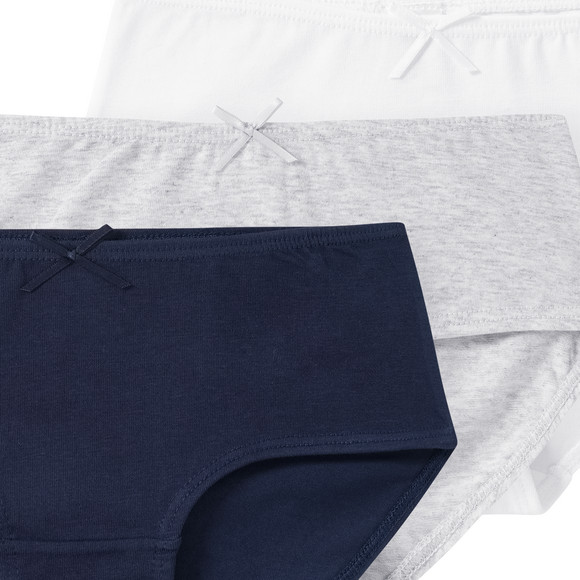 3 Mädchen Pantys in Unifarben