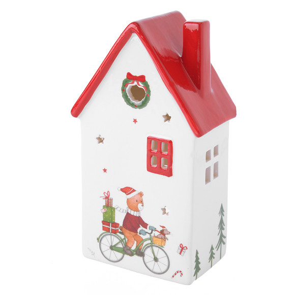 LED Decoratie keramiek huis