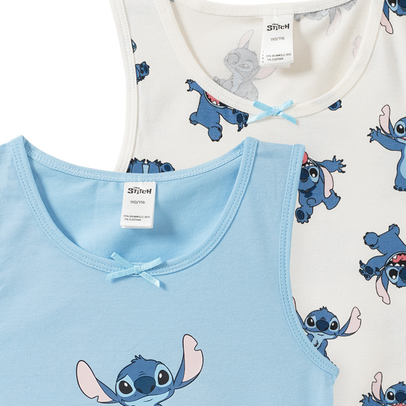 2 Disney Stitch Unterhemden