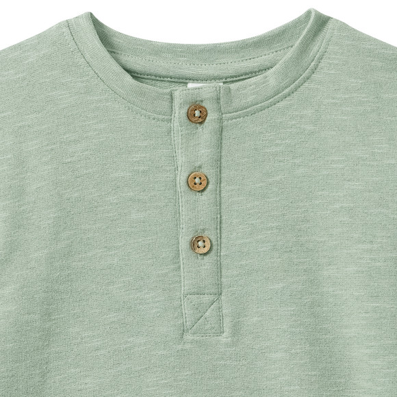 Babysweater met knoopsluiting