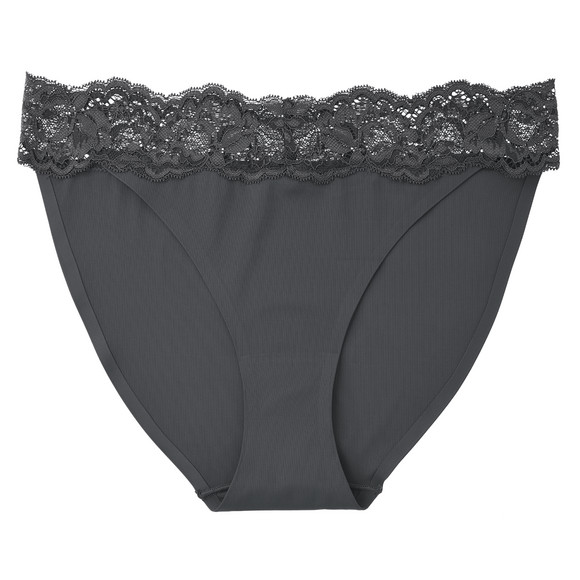  Damen Seamless-Slip mit Spitze