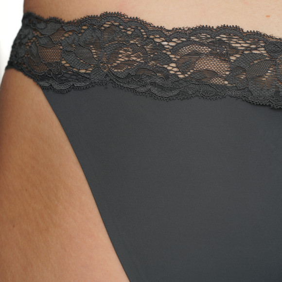  Damen Seamless-Slip mit Spitze