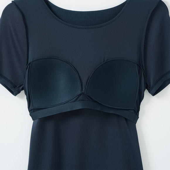 Damen Bustier-Shirt mit wattierten Cups