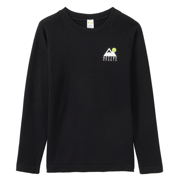 Kinderthermoshirt in naadloze look