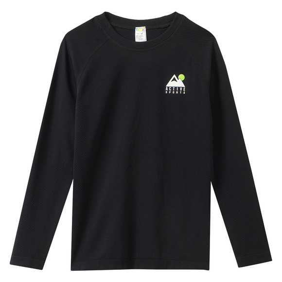 Thermoshirt voor kinderen met Seamless-look