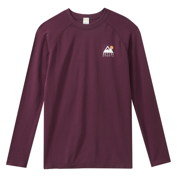 Thermoshirt voor meisjes met naadloze look