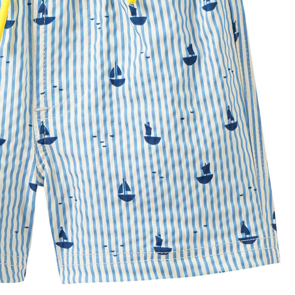 Baby Badeshorts mit Allover-Print