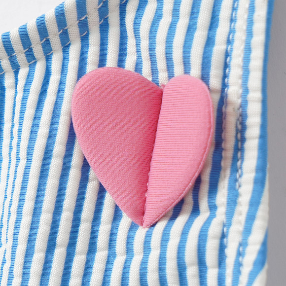 Baby Badeanzug mit Seersucker-Struktur