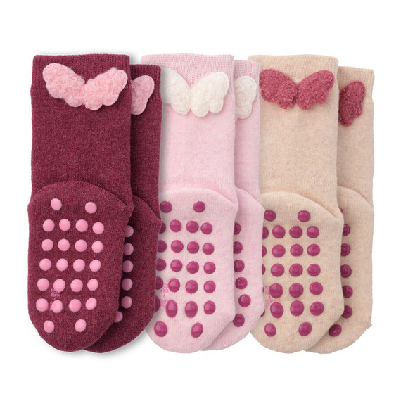 3 Paar Baby Stoppersocken im Set