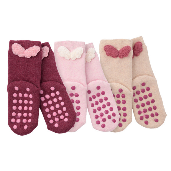 3 Paar Baby Stoppersocken im Set
