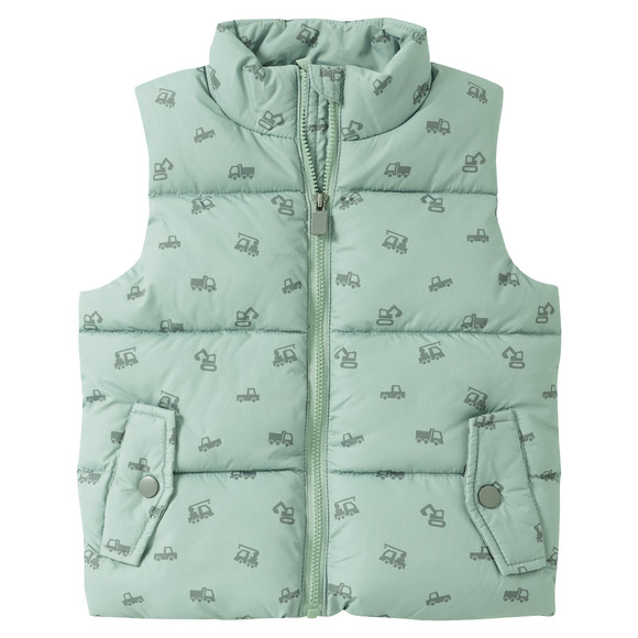 Baby Steppweste mit Stehkragen