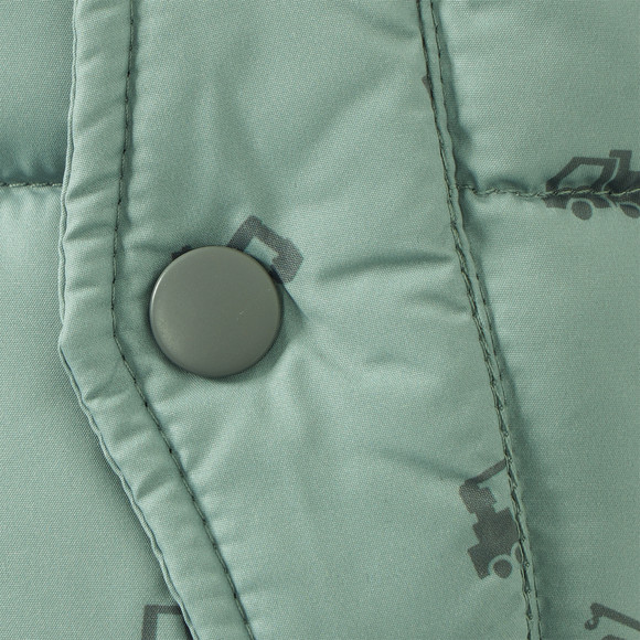 Baby Steppweste mit Stehkragen