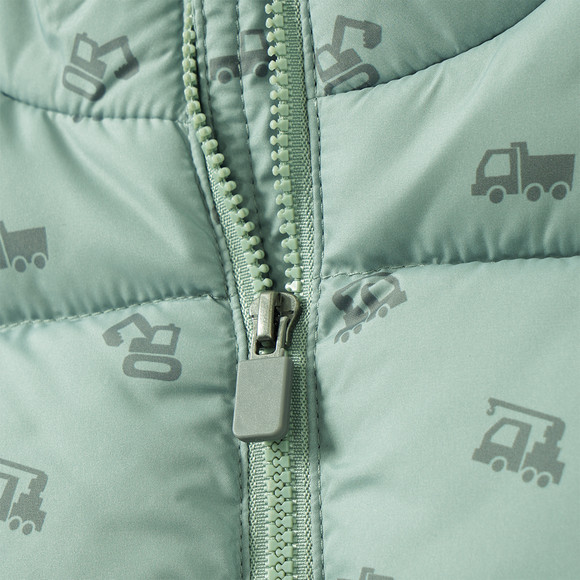 Baby Steppweste mit Stehkragen