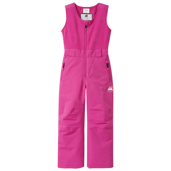Meisjes-sneeuwbroek met fleece-bovenstuk