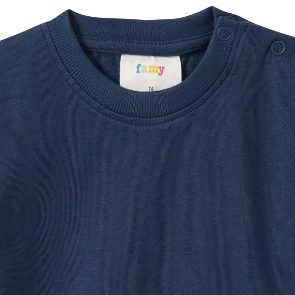 Baby Langarmshirt im Basic-Look