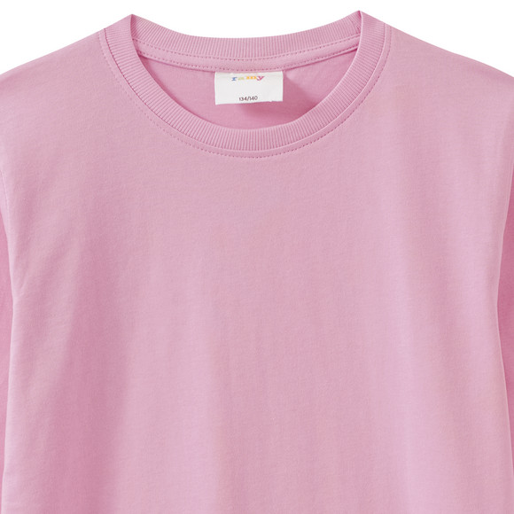 Mädchen Langarmshirt im Basic-Look