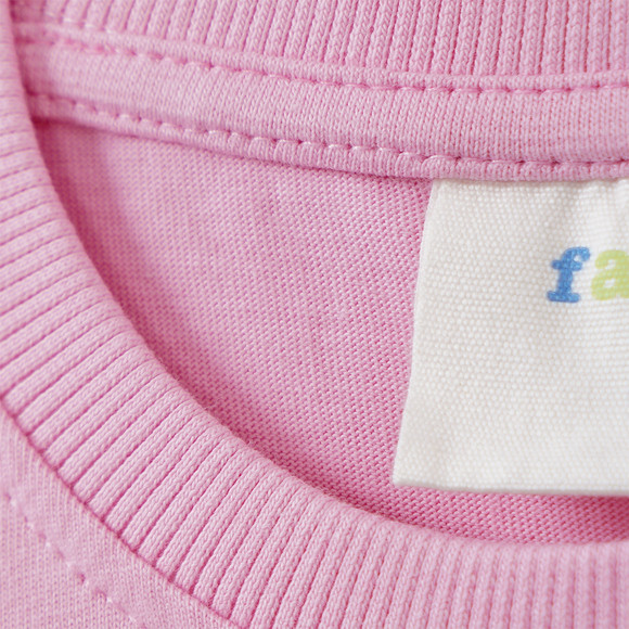 Mädchen Langarmshirt im Basic-Look