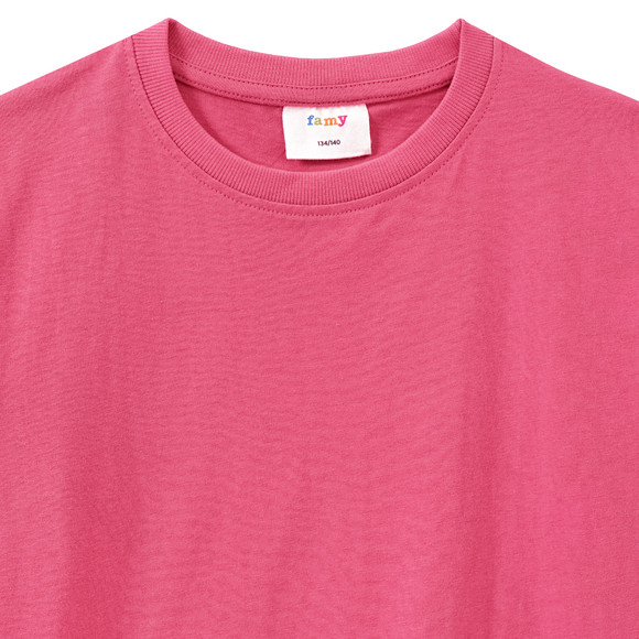 Mädchen Langarmshirt im Basic-Look