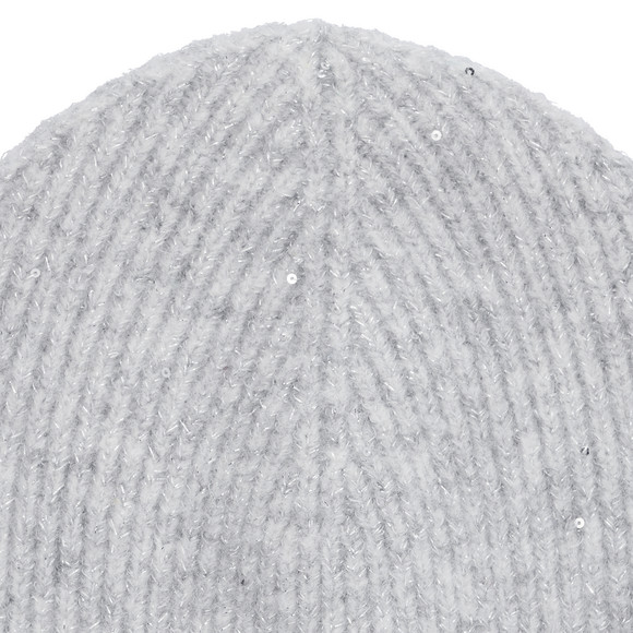 Damesmuts gebreid met effectgaren