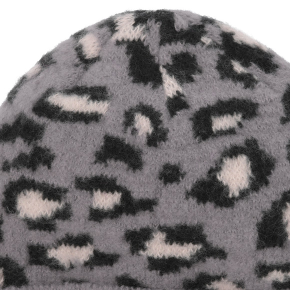 Dames wintermuts met leopatroon