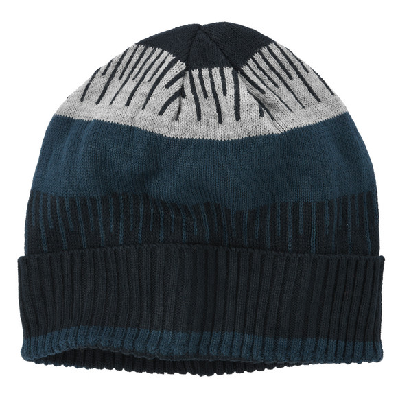 Jungen Strickmütze mit grafischem Muster
