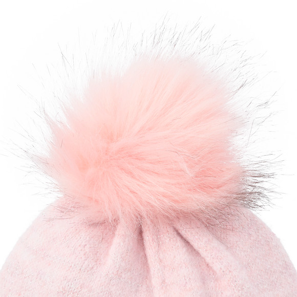 Mädchen Mütze mit Glitzer-Optik