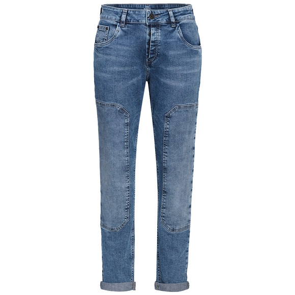 Damen Boyfriend-Jeans aus Denim