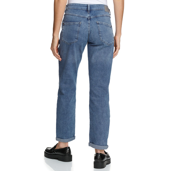 Damen Boyfriend-Jeans aus Denim