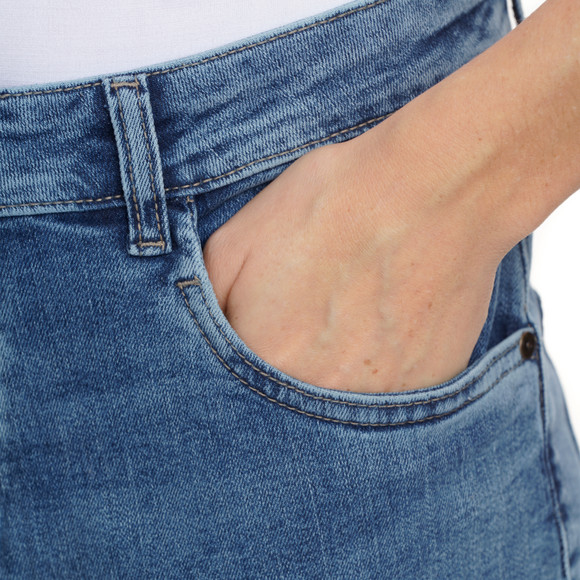 Damen Boyfriend-Jeans aus Denim