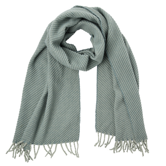 Damen Winterschal mit Waffelstruktur